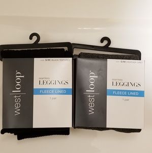 West Loop fleece lined leggings